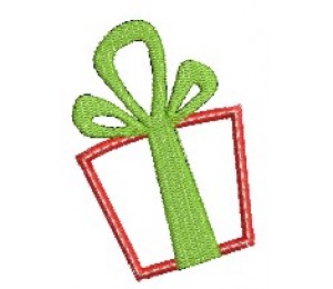 Stickdatei - Geschenkpaket